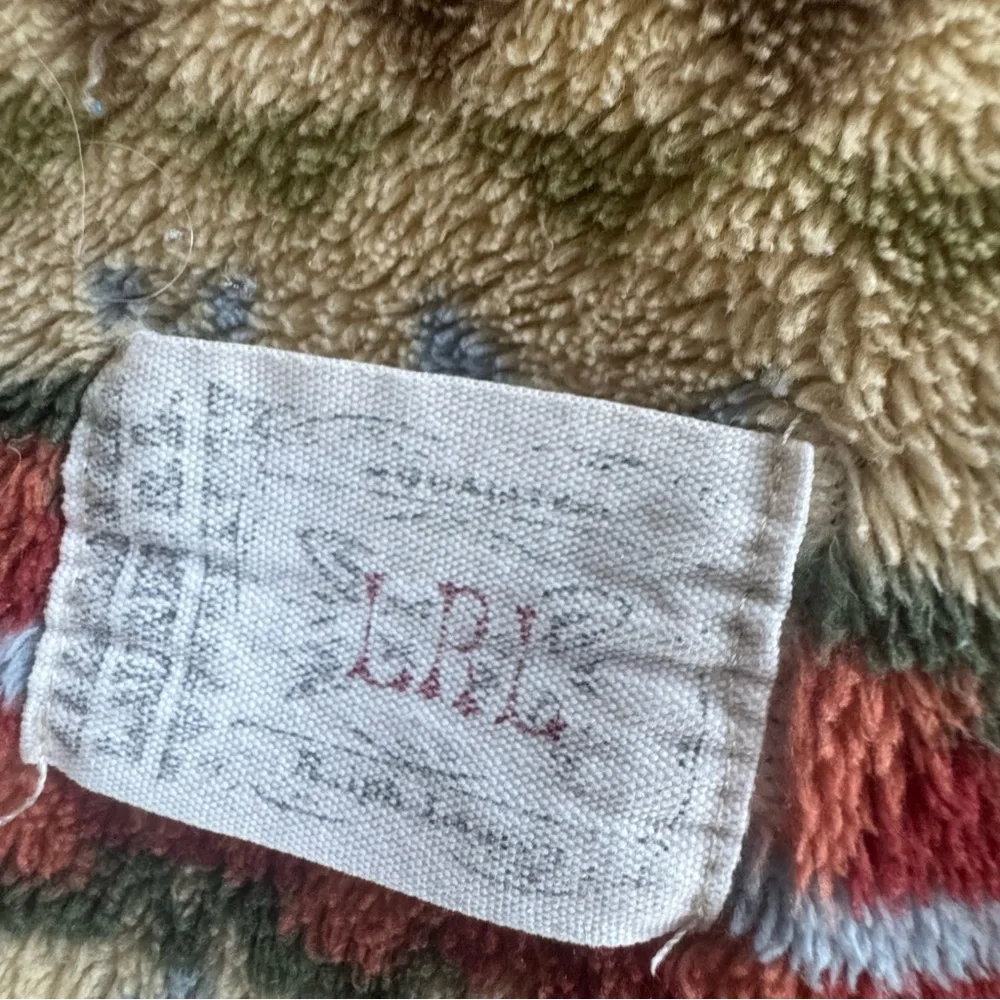 Ralph Lauren Home Southwestern Brushed Blanket Throw – Neutral Tones